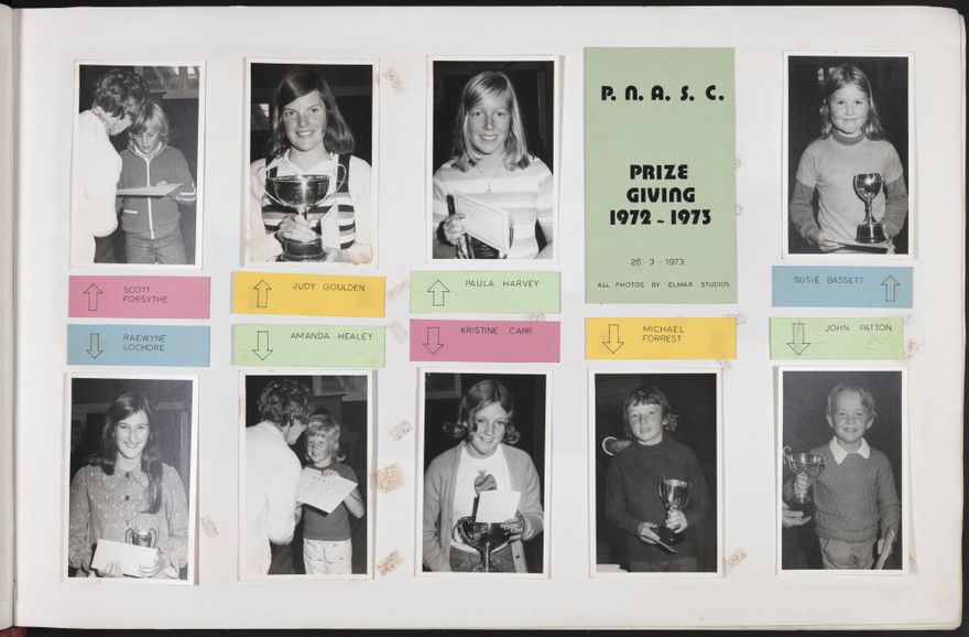 PN Amateur Swimming Club archive book