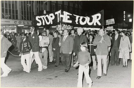 Springbok Tour protesters