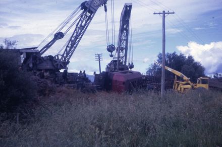 Train crash near Tokomaru
