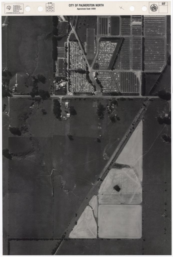 1981 Aerial Map - B7