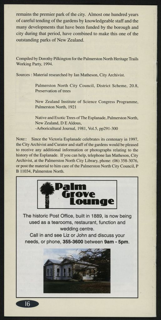 Heritage Trails: Esplanade Walk 9