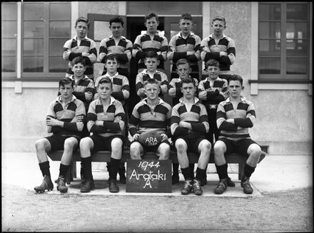 Rugby team, Palmerston North Intermediate School