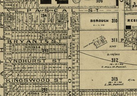Bryant Street, Name and History
