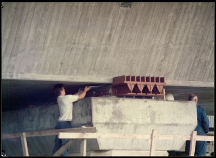 Construction of the Fitzherbert Bridge