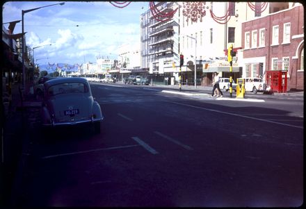 Broadway Ave Decorated for Centennial Celebrations