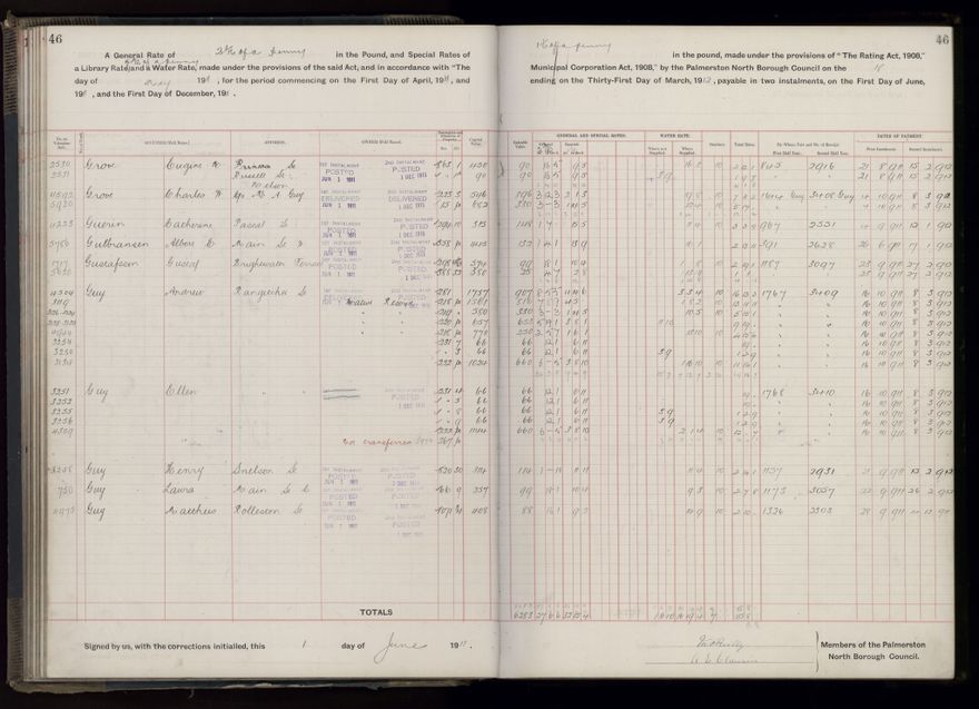 Rate book, 1911-1912 - 2021Pa_PNCC2-23-2-V19_034000-0049