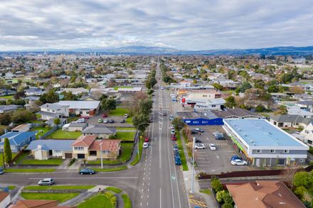 Aerial View of College Street