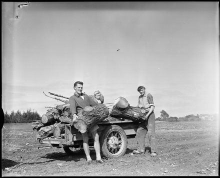 "Free Firewood Quickly Goes" Centennial Drive Clean Up - Resource cover image