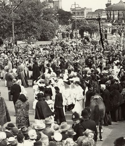 Palmerston North’s 75th jubilee celebrations, The Square