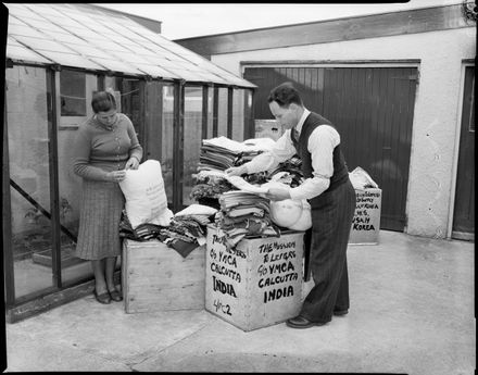 "Gifts for Needy Lepers" Donations for YMCA Charity