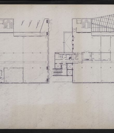 Architectural Plans of the redevelopment of the C M Ross building into the Palmerston North City Library 5