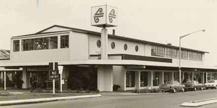 Air New Zealand building, corner of Princess and Main Streets