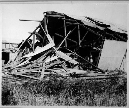 Storm Damaged Building, Queen Street