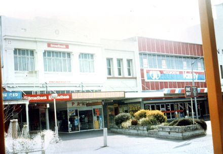 Corner of Coleman Mall and The Square