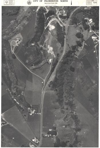 Aerial Map, 1986 - 10-16