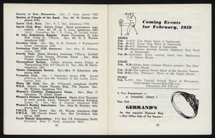 Palmerston North Diary: February 1959 13