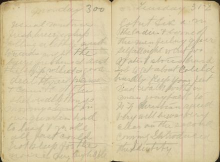 Shipboard diary p42