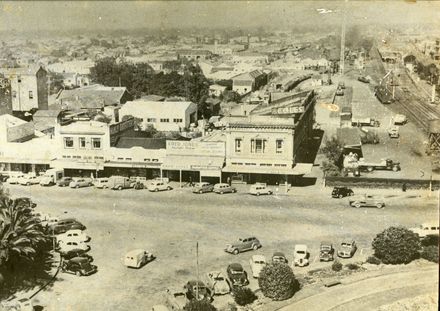 The Square and railway yards