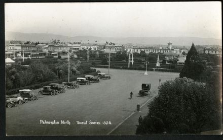 Cars parked in The Square