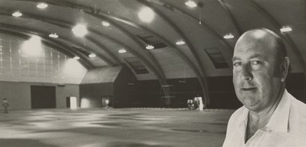 Manawatu Sports Stadium interior, Pascal Street