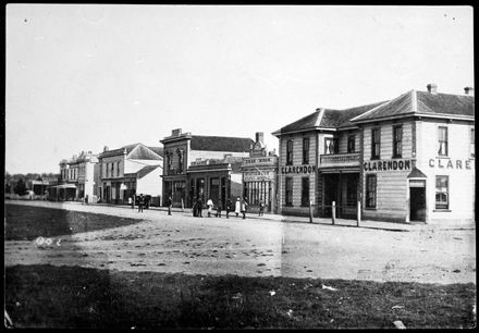 The Square looking towards Coleman Place from Rangitikei Street