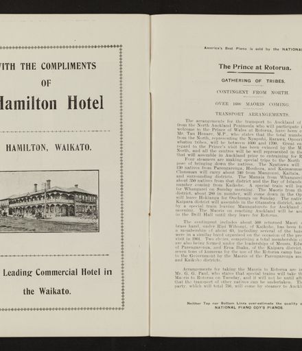 Souvenir of Visit of HRH The Prince of Wales to NZ, April 1920  24