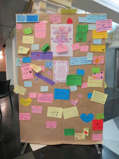 Christchurch terror attack memorial messages - 9