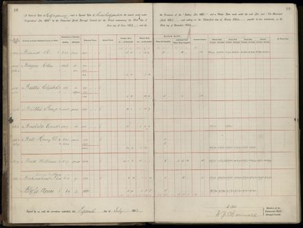 Palmerston North Rate Book, 1893 - 1896, 13