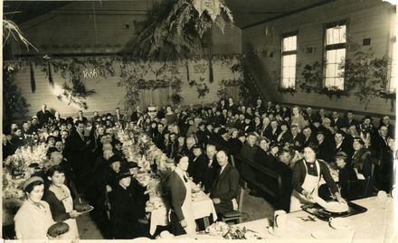 Apiti Small Farm Settlement 50 year anniversary dinner 1886-1936