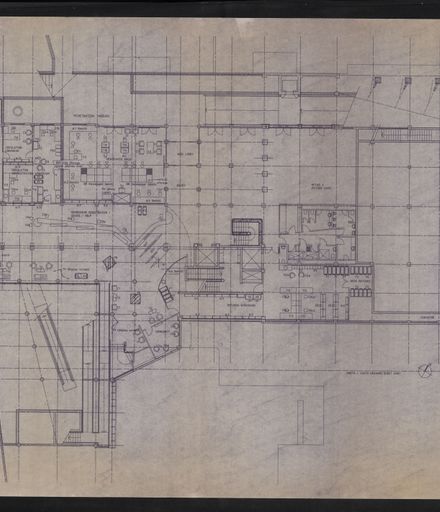 Architectural Plans of the redevelopment of the C M Ross building into the Palmerston North City Library 12