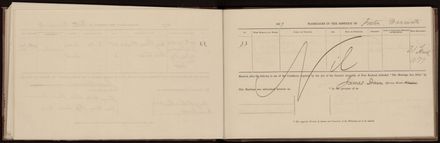 Marriage register 1870 - 1880