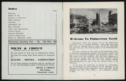Palmerston North Diary: September 1959 2