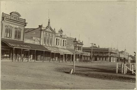 The Square, looking West Between Church Street and Coleman Place