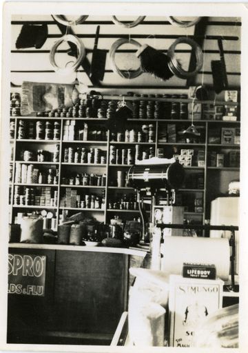 Inside Arthur Kearns’ Four Square grocery store