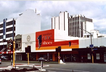 Corner of Broadway and The Square