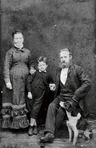 Peter Pedersen and family, Mauriceville