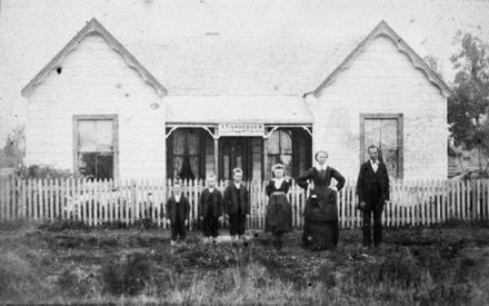 T Gundersen home and tailor shop, Main Street