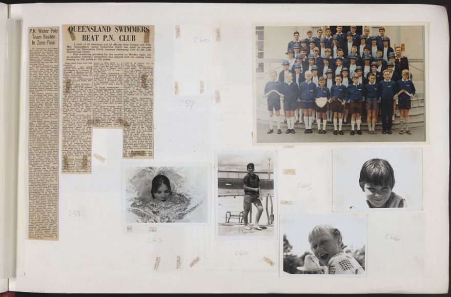 PN Amateur Swimming Club archive book