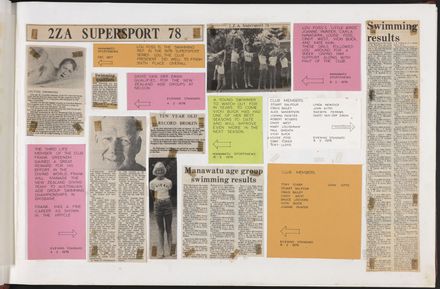 PN Amateur Swimming Club archive book