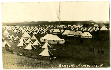 N.Z. Rifle Brigade, Rangiotu Camp