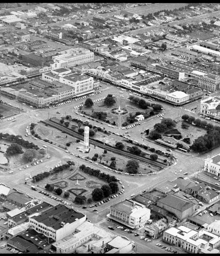 Page 1: Aerial View of the Square and Main Street East