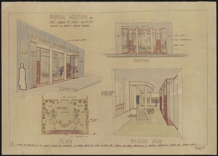 Proposed Addition to First Church of Christ Scientist