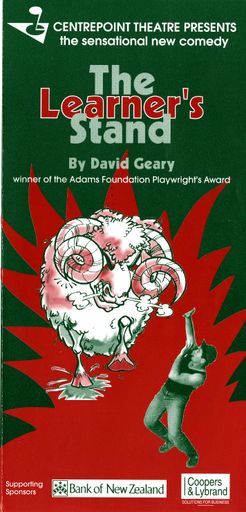 The Learner's Stand - Centrepoint Theatre programme