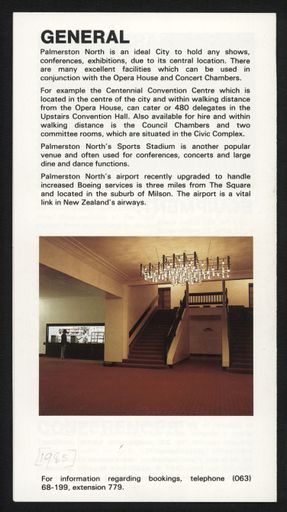 Palmerston North Opera House Brochure3 Palmerston North Opera House Brochure3