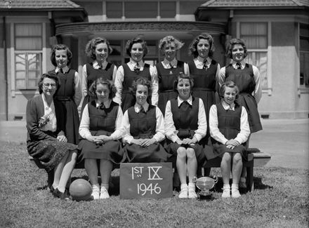 Palmerston North Intermediate Normal School Basketball First IX