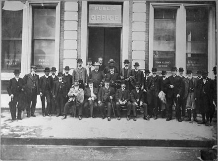 Palmerston North Borough Councillors, employees and prominent men