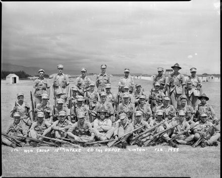 1st Platoon, Wellington Group, 15th Intake, Central District Training Depot, Linton - Resource cover image