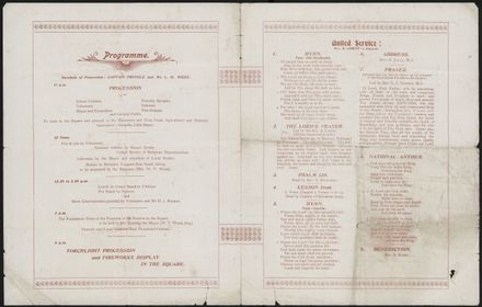 Celebration of Peace in South Africa and Coronation of Edward VII