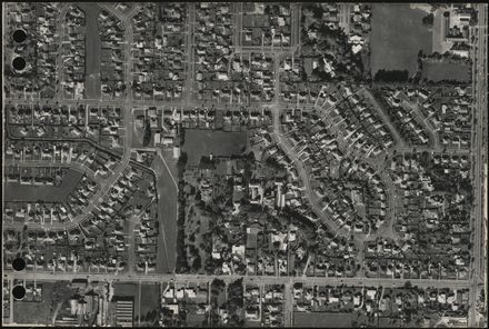 Aerial map, 1966 - E9