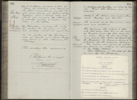 Manawatu Patriotic Society Minute Book (1916-1917) 99